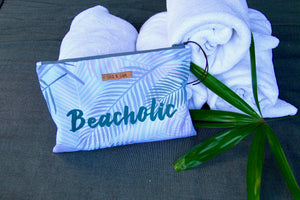 Beacholic Waterproof lined Bag for the Beach, Pool, Travel or Makeup - Kardia