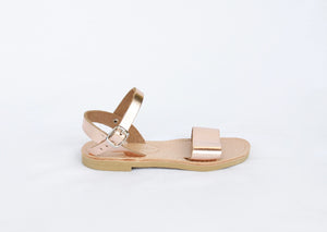 Mini Zena girls sandals in Rose Gold - Kardia