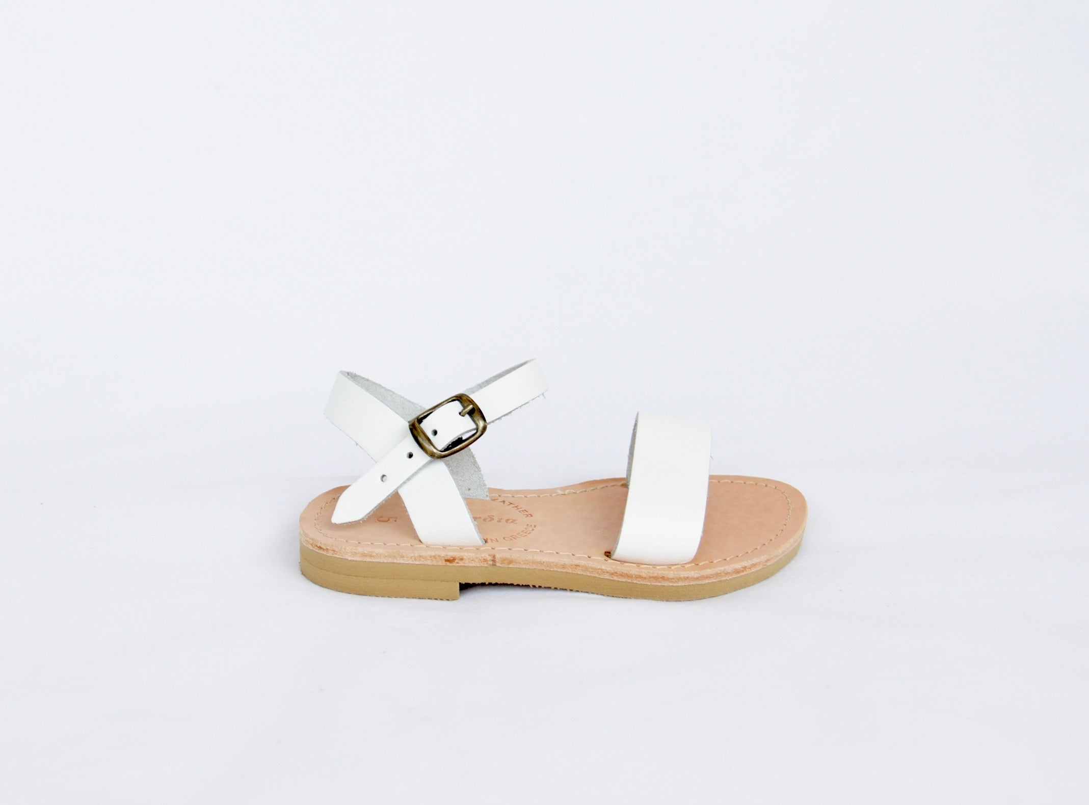 Mini Zena girls sandals in White - Kardia